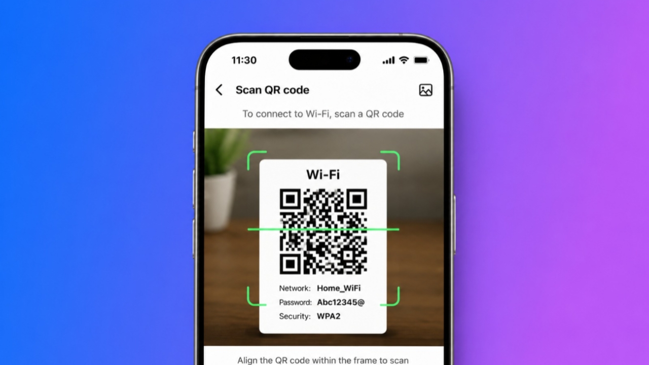 APK Venom App for WiFi QR Code Password Scanning