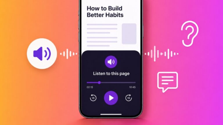 Google Listen to This Page Feature