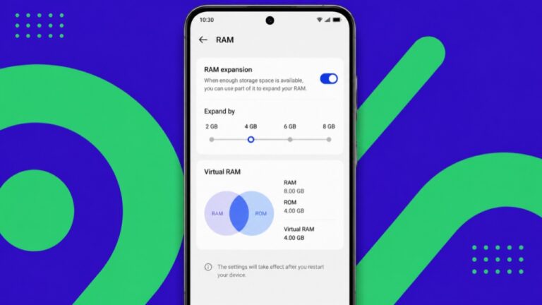 Virtual Mobile RAM on Android